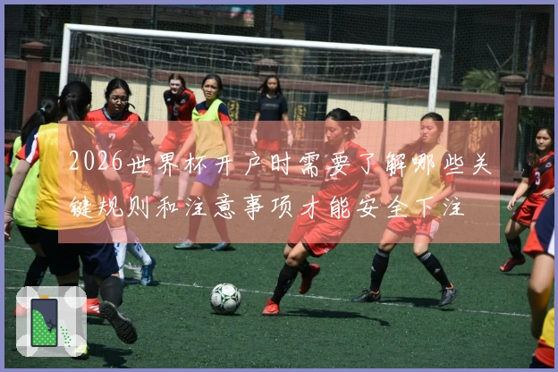 2026世界杯开户时需要了解哪些关键规则和注意事项才能安全下注