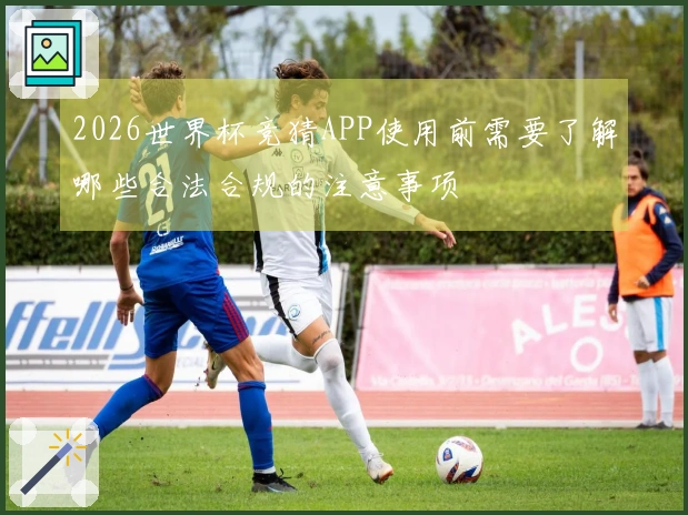2026世界杯竞猜APP使用前需要了解哪些合法合规的注意事项